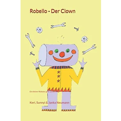 Abbildung von Robello Der Clown: Ein kleiner Roboter geht seinen Weg