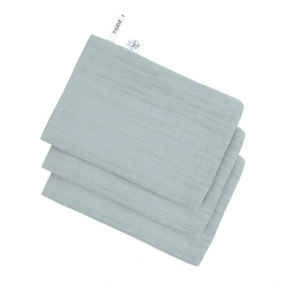 Abbildung von LÄSSIG Baby Musselin Waschhandschuh 3er Set/Muslin Wash Glove Set 3 pcs powder blue