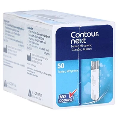 Abbildung von Contour Next Sensoren Teststreifen 100 St