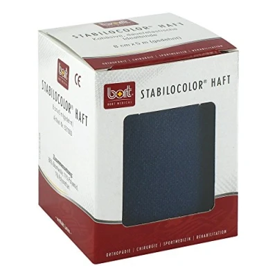 Abbildung von Bort Stabilocolor haft Binde 8cm blau