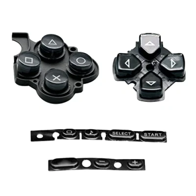 Abbildung von OSTENT Tasten Tastenfeld Set Reparatur Ersatz für Sony PSP 3000 Serie Konsole Farbe Schwarz