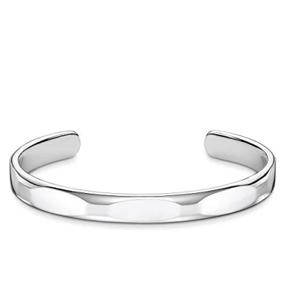 Abbildung von Thomas Sabo Unisex Armreif, schmal Puristisches silber 925 Sterlingsilber AR098 001 21 L17