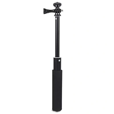 Abbildung von Kameraerweiterung Pole Griff,Action Kamera 4 teiliger Teleskopisch Dehnbarer Selfie Stick mit Verlängerter Stange 1/4 Zoll Halterung Handhalterung,für OSMO für XiaoYi