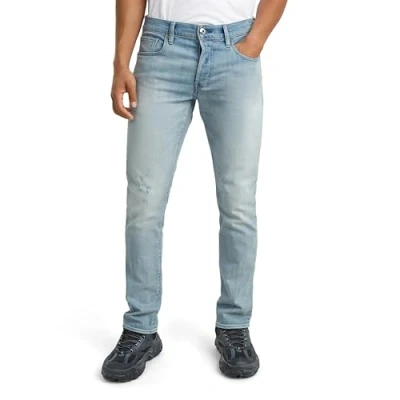 Abbildung von G Star Slim Jeans Fit, Herren, Größe: 30x34, Sun faded mirage blue