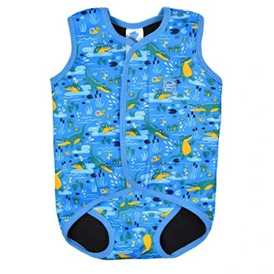 Abbildung von Splash About Baby Wrap Neoprenanzug, Crocodile Swamp, 0 6 monate