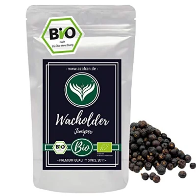 Abbildung von Azafran BIO Wacholder Wacholderbeeren (ganz) 250g