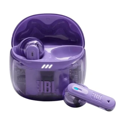 Abbildung von JBL Tune Flex 2, Kabellose Bluetooth In Ear Ohrhörer mit Noise Cancelling, 48 h Wiedergabezeit, IP54 Wasser und staubgeschützt, Multipoint Verbindung, Ergonomisches Design, Ghost Mauve