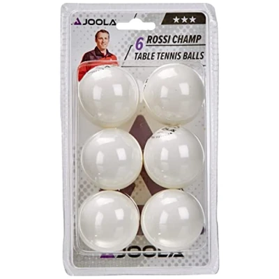 Abbildung von Joola 0 Rossi Champ 40+ Tischtennisbälle, Weiss, one Size