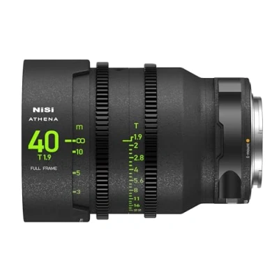 Abbildung von NiSi Athena 40mm T1,9 Prime Cine Objektiv Vollformatobjektiv für Sony E Mount