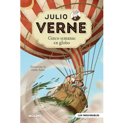 Abbildung von Julio Verne Cinco semanas en globo (edición actualizada, ilustrada y adaptada) (Inolvidables)