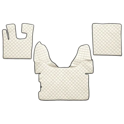 Abbildung von F CORE Eco Leather Q FL09 CHAMP Fußmattensatz Leder 3 beige