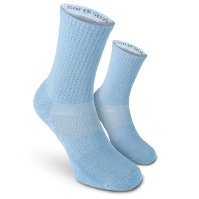 Abbildung von Safersox Mückensocken Sportsocken Socken Hellblau, 39 42