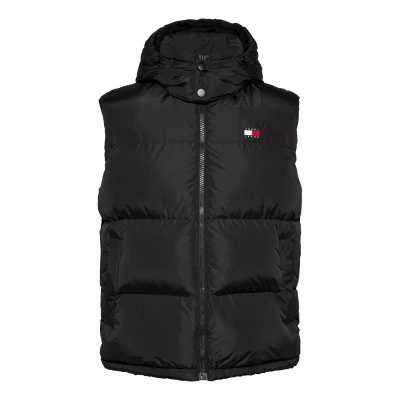 Abbildung von Tommy Jeans Alaska VEST Weste, Herren, Größe: 50, Black