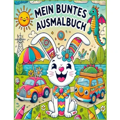 Abbildung von Mein buntes Ausmalbuch: Über 70 abwechslungsreiche Motive für kreativen Malspaß Kinder ab 3 Jahren