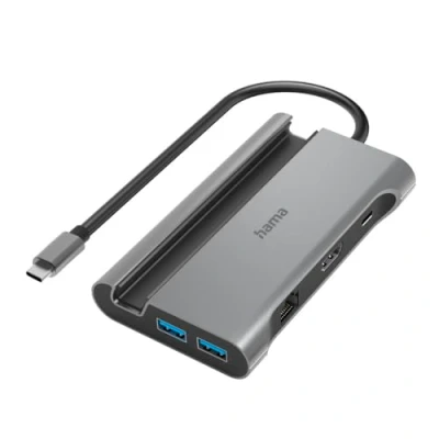 Abbildung von Hama Connect2Mobile 7 Port USB 3.2 Gen 1 Hub (USB 3.0) mit Schnellladeport, C® Stecker, ULT