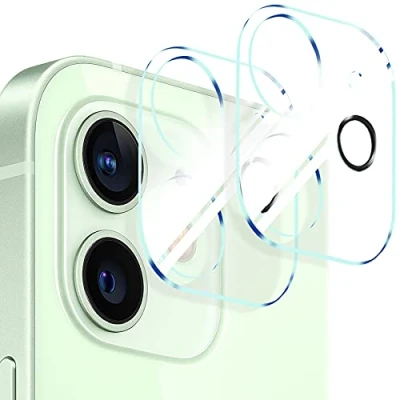 Abbildung von mtb more energy® 2X Kamera Schutz Glas für iPhone 12 (6.1&#039;&#039;) Volle Abdeckung Schutzglas Glasfolie Rückseiten Cam Linse