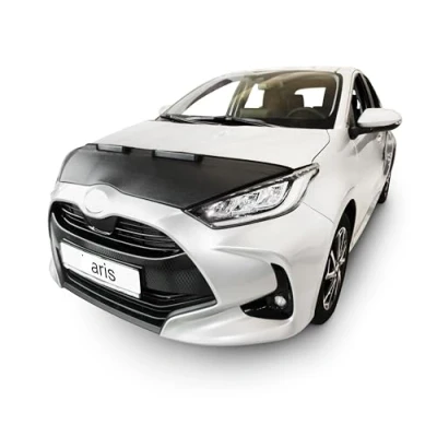 Abbildung von AUTO Bra AB3 00724 kompatibel mit Toyota Yaris XP21 2020 Haubenbra Steinschlagschutz Tuning Bonnet