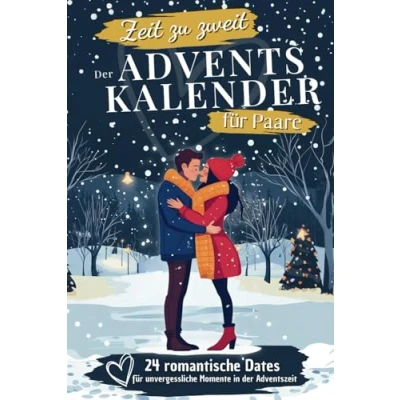 Abbildung von Zeit zu zweit: der Adventskalender für Paare 24 romantische Dates unvergessliche Momente in Adventszeit