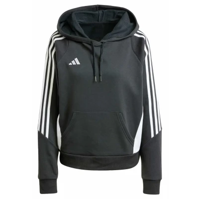 Abbildung von adidas Performance Kapuzenpullover Black white, Damen, Größe: Large, white