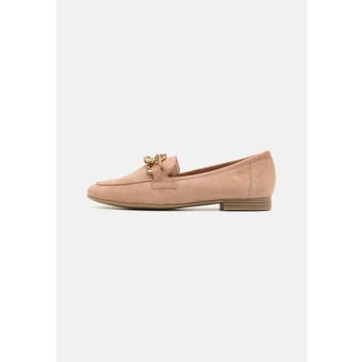Abbildung von Marco Tozzi Slipper, Damen, Größe: 36, Nude Veloursleder