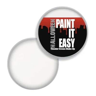 Abbildung von NEU PAINT IT EASY Theater Creme Make Up, Schminke auf Fettbasis, 25g, Halloween Weiss