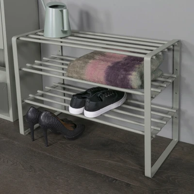 Abbildung von Spinder Design Schuhregal &quot;Rex&quot;, Metall, Breite 70 cm