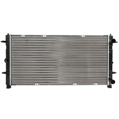 Abbildung von THERMOTEC D7W003TT Kühler, Motorkühlung Aluminium 718 382 30 Kühlrippen mechanisch gefügt VOLKSWAGEN: Transporter 4 Bus, Kastenwagen