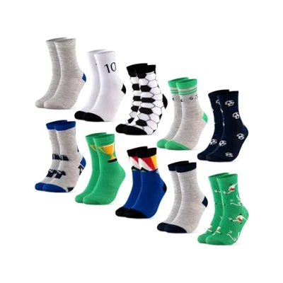 Abbildung von Occulto 10 PACK Muster Socken für Kinder, Größe: 23 26, Ball