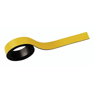 Abbildung von MAUL 65207 15 Magnetstreifen, (B)20 mm x (L)1.000 mm, gelb