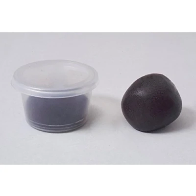 Abbildung von Lebensmittelfarbe Schwarz wasserlöslich 10 g Pulver