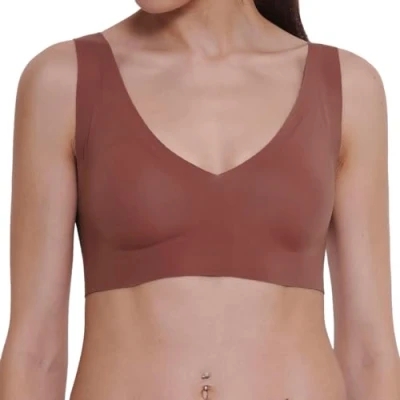 Abbildung von Sloggi Bralette Bustier, Damen, Größe: Medium, Burnt henna