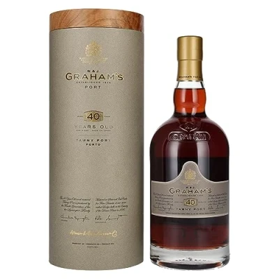 Abbildung von Graham&#039;s 40 Years Old Tawny Port in Geschenkhülse