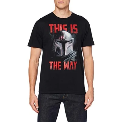 Abbildung von Star Wars Herren Meswmants026 T Shirt, Schwarz, L