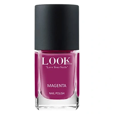 Abbildung von Look To Go veganer Nagellack MAGENTA 21 free &amp; PETA approved Made in Germany 12ml