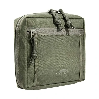 Abbildung von Tasmanian Tiger TT Tac Pouch 5.1 Rucksack Zusatz Tasche mit Molle System kompatibel, Zubehör für EDC, Werkzeug oder kleine Erste Hilfe Sets, 15 x 6 cm, Olive