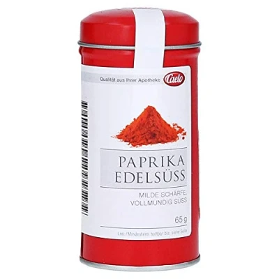 Abbildung von Paprika Edelsüß Pulver Blechdose Caelo H 65 g