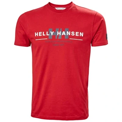 Abbildung von Helly Hansen Herren Graphic T Shirt, Rot, S EU
