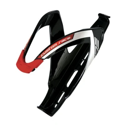 Abbildung von Custom Race Flaschenhalter schwarz/rot glänzend