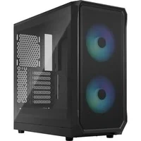 Abbildung von Focus 2 RGB Black TG Clear Tint, Tower Gehäuse
