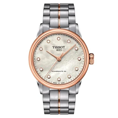 Abbildung von Tissot Luxury Powermatic 80 Silber Damen Armbanduhr T0862072211600