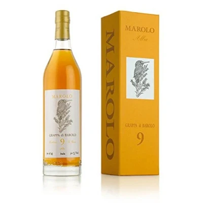 Abbildung von MAROLO ALBA GRAPPA DI BAROLO 9 ANNI NEBBIOLO 50% VOL 70CL MIT BOX