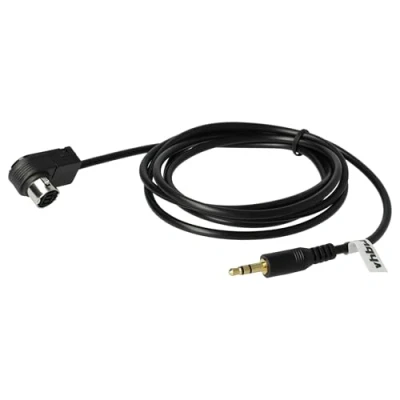 Abbildung von vhbw AUX Line In Adapter Kabel KFZ Radio Ersatz für Alpine KCA 235B Auto, Fahrzeug