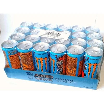 Abbildung von Monster Energydrink Mango Loco, 24 x 250 ml