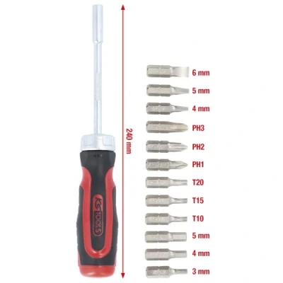 Abbildung von KS TOOLS 159.2035 Bit Schraubendreher magnetisch