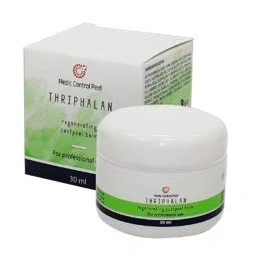 Abbildung von THRIPHALAN Medic Control Peel Pflegebalsam zur Anwendung nach dem Peeling 30 ml