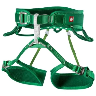 Abbildung von Ocun Twist Grün Leichter bequemer 3 Schnallen Klettergurt, Größe M XL Farbe Green Medium