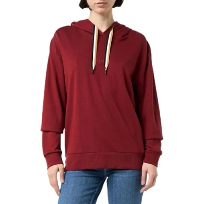 Abbildung von BOSS Hoodie CP Stripe_Hoodie mit kontrastfarbener Kordel