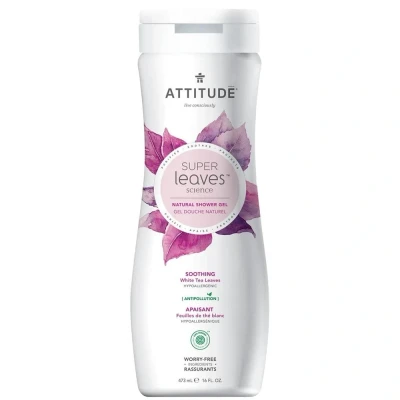 Abbildung von Attitude Super Leaves Soothing White Tea Douchegel 473ml