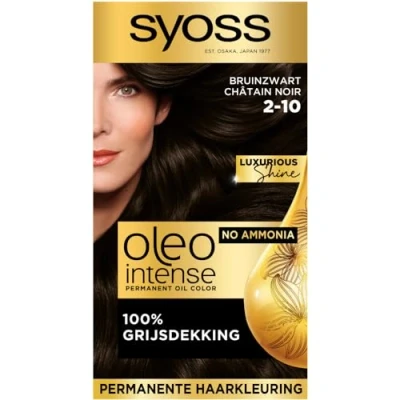 Abbildung von Syoss Oleo Intense Haarfarbe Braun Schwarz ammoniakfrei 1 Set