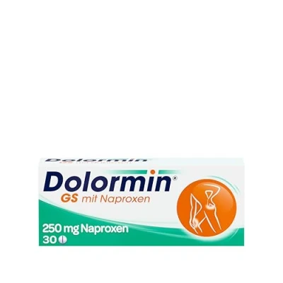 Abbildung von Dolormin GS mit Naproxen bei Gelenkschmerzen 30 St